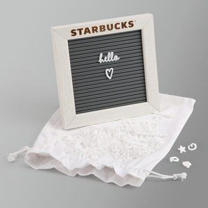Starbucks Letter Board - Employee Exclusive